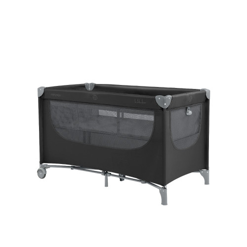 KIKKA BOO ΠΑΡΚΟΚΡΕΒΑΤΟ 2 ΕΠΙΠΕΔΩΝ NIGHTY NIGHT BLACK 31003010152