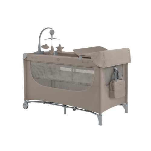 KIKKA BOO ΠΑΡΚΟΚΡΕΒΑΤΟ 2 ΕΠΙΠΕΔΩΝ NIGHTY NIGHT BEIGE 31003010154