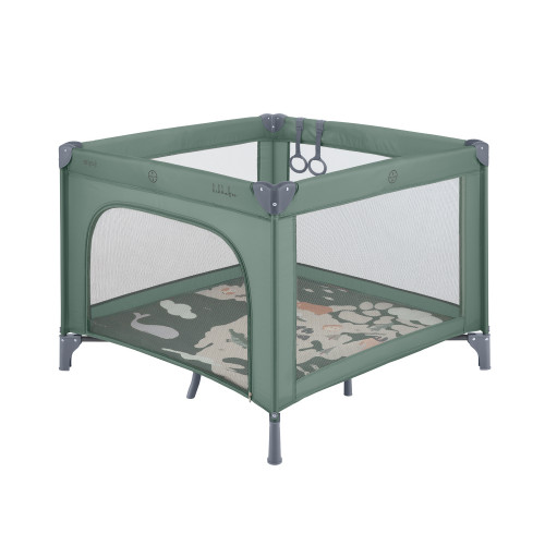 KIKKA BOO ΠΑΡΚΟΚΡΕΒΑΤΟ 1 ΕΠΙΠΕΔΟΥ ENJOY NORTH AMERICA GREEN 31003030022