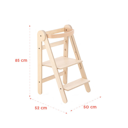 MAMATOYZ ΑΝΑΔΙΠΛΟΥΜΕΝΟΣ ΠΥΡΓΟΣ ΕΚΜΑΘΗΣΗΣ FOLD NATURAL 8683723300811