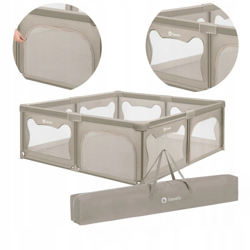 Lionelo Willow XL Πάρκο 180x200εκ Beige Sand 5903771709224