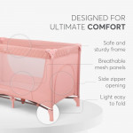 Η φωτογραφία δείχνει KIKKA BOO ΠΑΡΚΟΚΡΕΒΑΤΟ 1 ΕΠΙΠΕΔΟΥ MEDLEY PINK 2023.