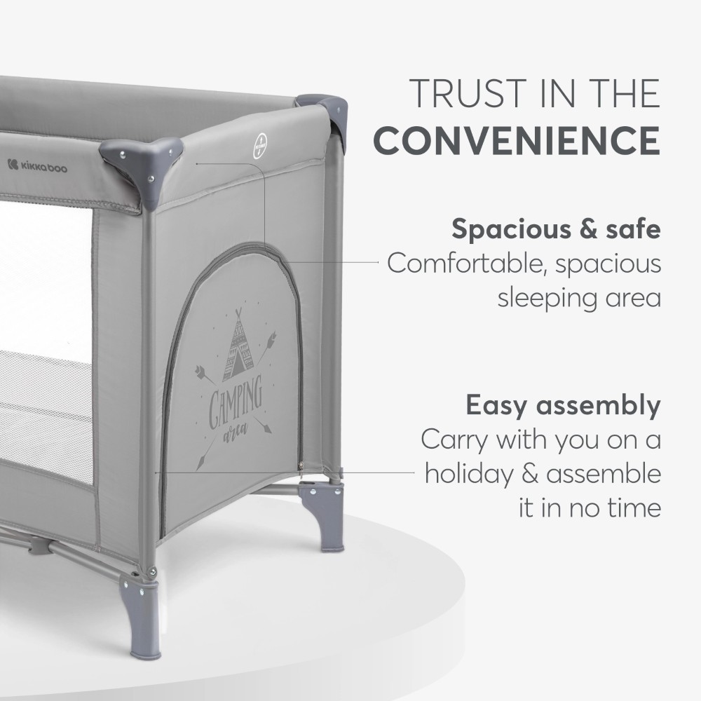 ΚΙΚΚΑ ΒΟΟ ΠΑΡΚΟΚΡΕΒΑΤΟ 1 ΕΠΙΠΕΔΟΥ SO GIFTED 2023 GREY.