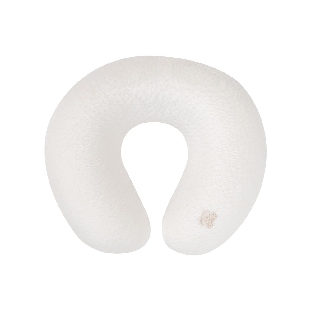 KIKKA BOO ΜΑΞΙΛΑΡΙ ΤΑΞΙΔΙΟΥ MEMORY FOAM AIRKNIT WHITE.