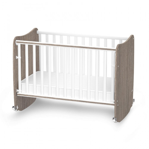 LORELLI ΒΡΕΦΙΚΗ ΚΟΥΝΙΑ ΜΕΤΑΤΡΕΠΟΜΕΝΗ ΣΕ ΚΡΕΒΑΤΙ STARS 60/120 WHITE/COFFE 10150610027A