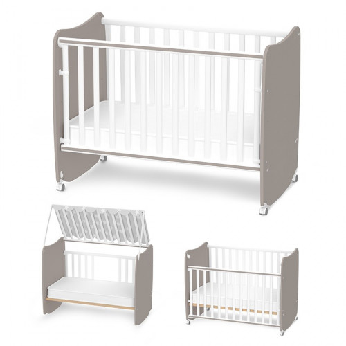 LORELLI ΒΡΕΦΙΚΗ ΚΟΥΝΙΑ ΜΕΤΑΤΡΕΠΟΜΕΝΗ ΣΕ ΚΡΕΒΑΤΙ STARS WHITE/STRING 60/120 10150610037A