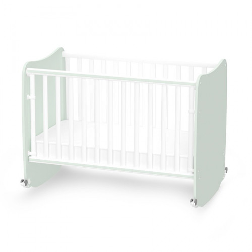 LORELLI ΒΡΕΦΙΚΗ ΚΟΥΝΙΑ ΜΕΤΑΤΡΕΠΟΜΕΝΗ ΣΕ ΚΡΕΒΑΤΙ STARS 60/120 WHITE/MILKY GREEN 10150610040A