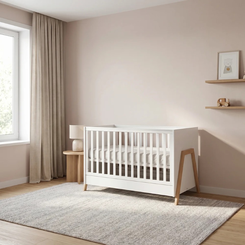 CASABABY ΚΡΕΒΑΤΙ ΠΡΟΕΦΗΒΙΚΟ OSLO WHITE 590109