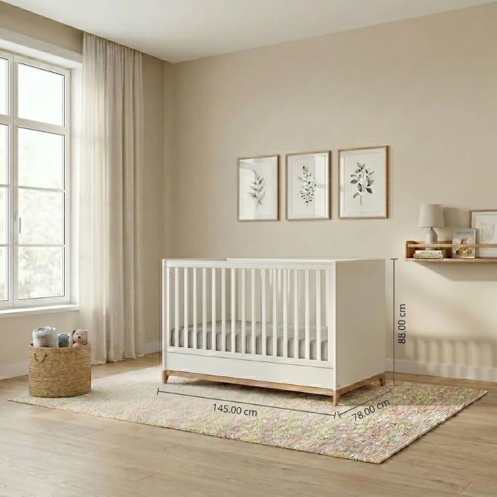 CASABABY ΚΡΕΒΑΤΙ ΠΡΟΕΦΗΒΙΚΟ ZOOM WHITE 590231