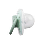 Η φωτογραφία δείχνει Πιπίλα μωρού με ορθοδοντική θηλή σιλικόνης.