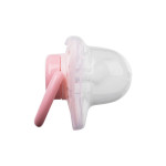 Η φωτογραφία δείχνει Πιπίλα μωρού με ορθοδοντική θηλή σιλικόνης.