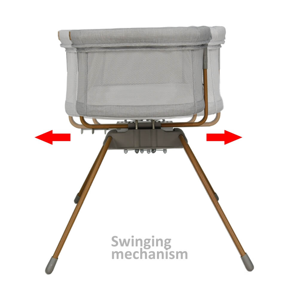 Το Chic 2 in 1 είναι το νέο λίκνο-κούνια της Bebe Stars, στο οποίο το μωρό σας μπορεί να κοιμηθεί με ασφάλεια, ενώ μπορείτε να είστε δίπλα του και να νιώθει προστασία.