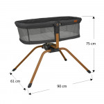 Το Chic 2 in 1 είναι το νέο λίκνο-κούνια της Bebe Stars, στο οποίο το μωρό σας μπορεί να κοιμηθεί με ασφάλεια, ενώ μπορείτε να είστε δίπλα του και να νιώθει προστασία.