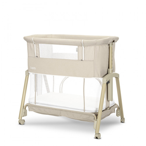 LORELLI ΒΡΕΦΙΚΟ ΛΙΚΝΟ-ΠΑΡΚΟΚΡΕΒΑΤΟ LAYLA 2 IN 1 BEIGE 10080742607