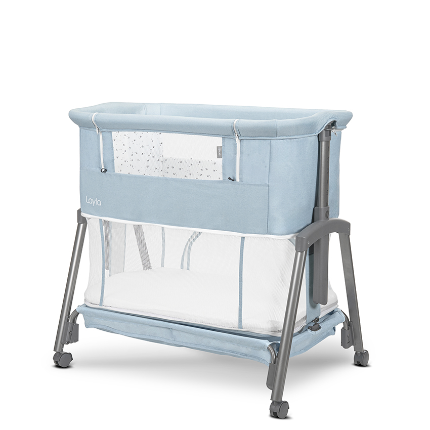 LORELLI ΒΡΕΦΙΚΟ ΛΙΚΝΟ-ΠΑΡΚΟΚΡΕΒΑΤΟ LAYLA 2 IN 1 BLUE 10080742608