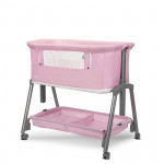 LORELLI ΒΡΕΦΙΚΟ ΛΙΚΝΟ-ΠΑΡΚΟΚΡΕΒΑΤΟ LAYLA 2 IN 1 PINK 10080742613