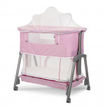 LORELLI ΒΡΕΦΙΚΟ ΛΙΚΝΟ-ΠΑΡΚΟΚΡΕΒΑΤΟ LAYLA 2 IN 1 PINK 10080742613