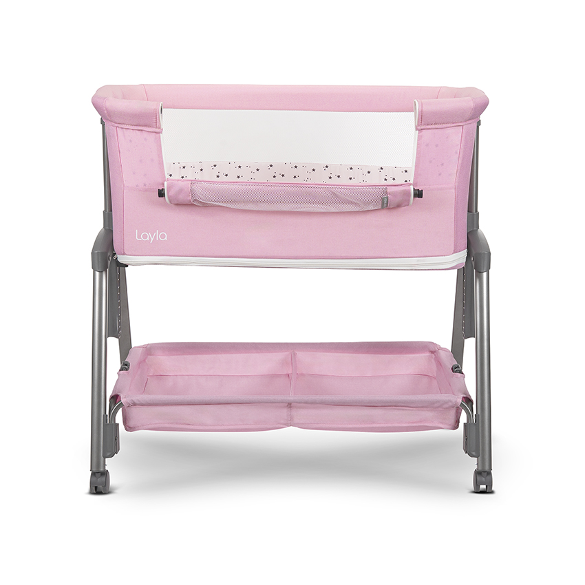 LORELLI ΒΡΕΦΙΚΟ ΛΙΚΝΟ-ΠΑΡΚΟΚΡΕΒΑΤΟ LAYLA 2 IN 1 PINK 10080742613