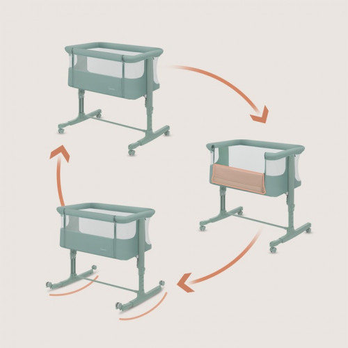 Lionelo Aurora Λίκνο Συγκοίμησης Green Sage 5903771726580