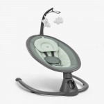 Η φωτογραφία δείχνει Ηλεκτρική Κούνια Ρηλάξ Kikka boo Twiddle Mint 2024Το Twiddle είναι εδώ με ένα ΝΕΟ σχέδιο! Η κούνια είναι ελαφριά και άνετη και είναι εντελώς αθόρυβη.