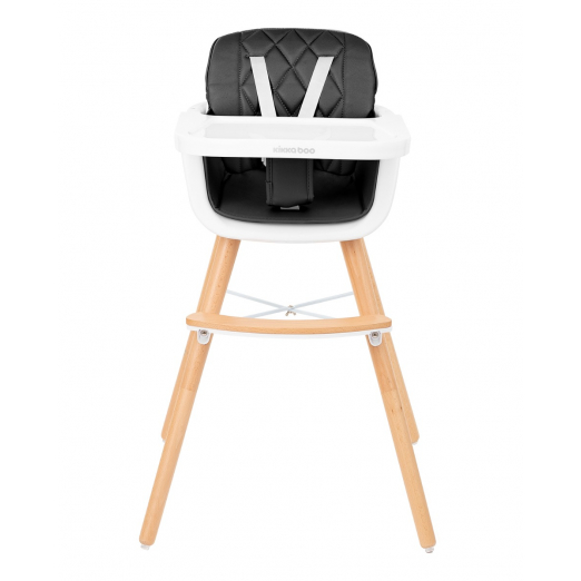 Ξύλινο καρεκλάκι 2 σε 1 κατάλληλο για διαφορετικά παιδικά στάδια της εταιρείας Kikka BooΑναλυτικά Χαρακτηριστικά:Κατάλληλο για παιδιά που μπορούν να καθίσουν χωρίς βοήθεια και έως 36 μήνες - στάδιο 1.