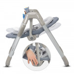 Η φωτογραφία δείχνει Το&nbsp;Wave&nbsp;της&nbsp;Inglesina&nbsp;είναι η πρώτη&nbsp;κούνια&nbsp;του παιδιού! Θα το λικνίσει και θα το βοηθήσει να χαλαρώσει, να κοιμηθεί αλλά και να παίξει όταν είναι ξύπνιο.