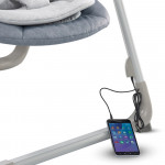 Η φωτογραφία δείχνει Το&nbsp;Wave&nbsp;της&nbsp;Inglesina&nbsp;είναι η πρώτη&nbsp;κούνια&nbsp;του παιδιού! Θα το λικνίσει και θα το βοηθήσει να χαλαρώσει, να κοιμηθεί αλλά και να παίξει όταν είναι ξύπνιο.