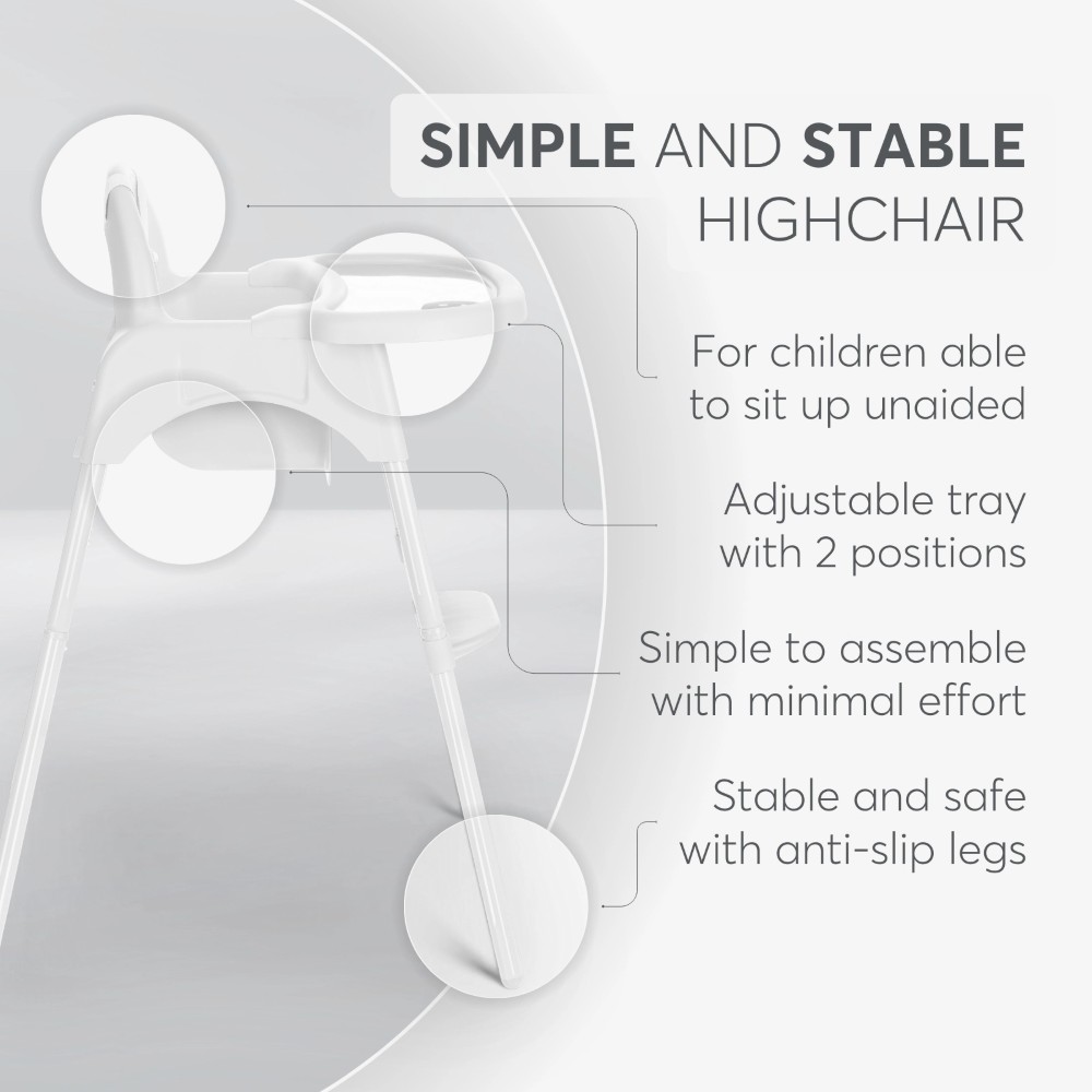 Η φωτογραφία δείχνει Το Jammy συνθέτει ένα ιδανικό περιβάλλον για την ώρα του φαγητού ενώ ταυτόχρονα εγγυάται την ασφάλεια του παιδιού και τη δικιά σας ευκολία.