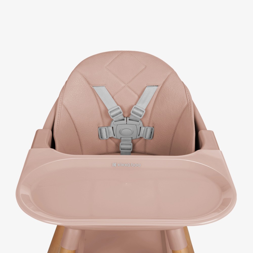 Η φωτογραφία δείχνει Ξύλινο καρεκλάκι 2 σε 1 κατάλληλο για διαφορετικά παιδικά στάδια της εταιρείας Kikka BooΑναλυτικά Χαρακτηριστικά:Κατάλληλο για παιδιά που μπορούν να καθίσουν χωρίς βοήθεια και έως 36 μήνες - στάδιο 1.