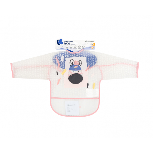 Κατασκευασμένο από αδιάβροχο υλικό EVAΑσφαλές και εύκολο στον καθαρισμόΜε συλλέκτη ψίχουλων και κούμπωμα velcroΚατάλληλο για παιδιά 4+ μηνώνΔιαστάσεις:Προϊόν: 73х0,2х40 cm / Β.