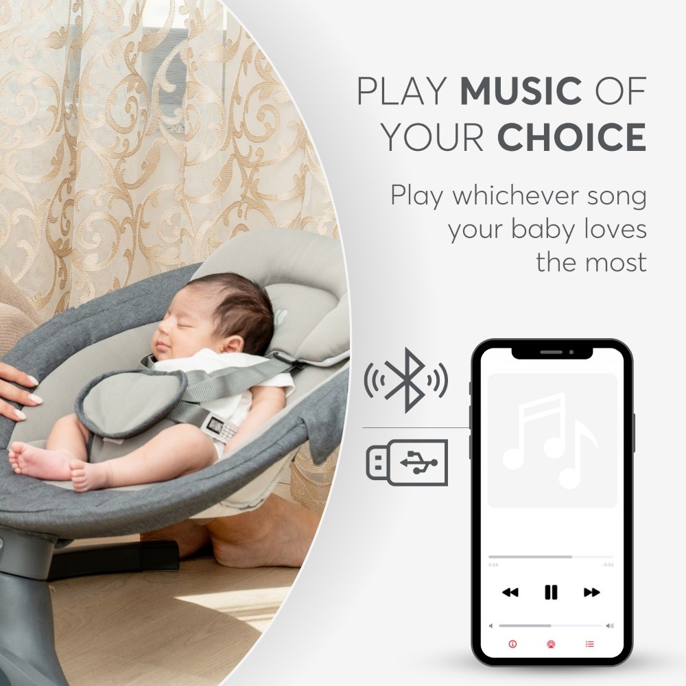 Η φωτογραφία δείχνει Ηλεκτρικό ρηλάξ της εταιρείας Kikka boo.