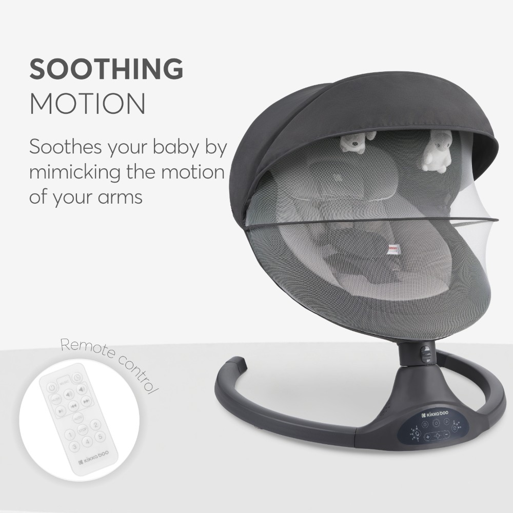 Η φωτογραφία δείχνει Ηλεκτρικό ρηλάξ της εταιρείας Kikka boo.