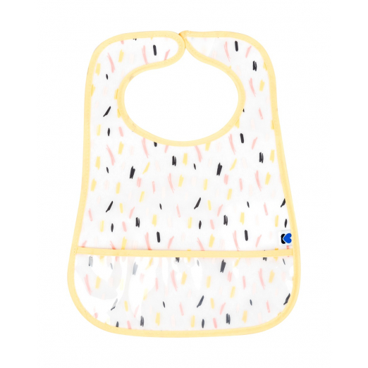 Κατασκευασμένο από αδιάβροχο υλικό EVAΑσφαλές και εύκολο στον καθαρισμόΜε συλλέκτη ψίχουλων και κούμπωμα velcroΚατάλληλο για παιδιά 4+ μηνών3 τεμάχιαΔιαστάσεις:Προϊόν:&nbsp;24.