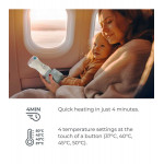 Φορητός Θερμαντήρας μπιμπερό NUVITA Universal 1162 NU-ALSC0013Κατάλληλος για θέρμανση μητρικού γάλακτος, νερού ή σκόνη φόρμουλας όπου κι αν βρίσκεστε.