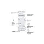 NUVITA SteriDry Digital Αποστειρωτής ατμού κ Στεγνωτήρας μπιμπερό NU-ALST1088Αφαιρεί το 99,99% των μικροβίων και βακτηρίων με ατμό υψηλής θερμοκρασίας.