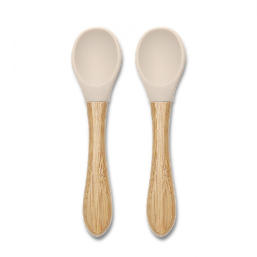 LORELLI ΣΕΤ 2 ΤΕΜ ΚΟΥΤΑΛΑΚΙΑ ΣΙΛΙΚΟΝΗΣ BAMBOO BEIGE 10230680005