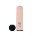 Θερμός από ανοξείδωτο ατσάλι με ψηφιακή ένδειξη θερμοκρασίας NUVITA 500ml 4455 Powder Blue NU-PPCP0056Πρακτικό θερμός υγρών για βόλτα, εκδρομές και για το σχολείο από ανοξείδωτο ατσάλι με αεροστεγές κλείσιμο.