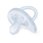 Η φωτογραφία δείχνει Chicco Πιπίλα Όλο Σιλικόνη PhysioForma Soft Σιέλ Για 0-6 ΜηνώνΕξαιρετικά απαλή και λεπτή στο δέρμα του μωρού.