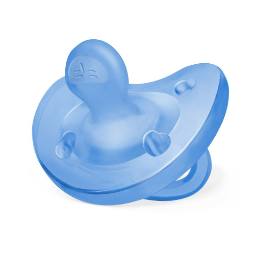 Chicco Πιπίλα Όλο Σιλικόνη PhysioForma Soft Σιέλ Για 6-16 Μηνών C60-73091-95