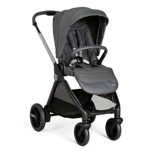 Chicco Καρότσι Μωρού Trio Bellagio με Κάθισμα και καλαθούνα Black Satin O09-87136-45