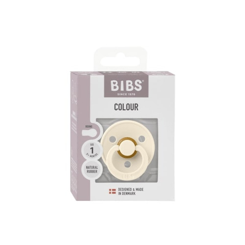 BIBS ΠΙΠΙΛΑ COLOUR – IVORY– ΣΤΡΟΓΓΥΛΗ No1 1001000216