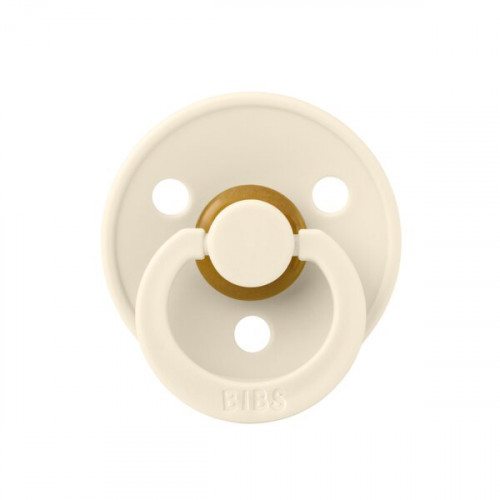 BIBS ΠΙΠΙΛΑ COLOUR – IVORY – ΣΤΡΟΓΓΥΛΗ No1 100216C