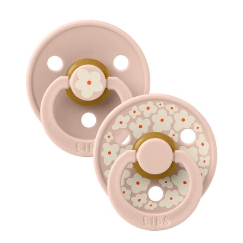 BIBS – STUDIO COLLECTION ΣΕΤ ΠΙΠΙΛΕΣ 2ΤΜΧ – JASMINE BLUSH MIX – ΣΤΡΟΓΓΥΛΗ No1 11017103