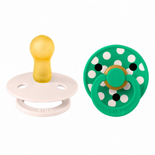 BIBS – STUDIO COLLECTION ΣΕΤ ΠΙΠΙΛΕΣ 2ΤΜΧ – POLKA DOT CACTUS/BABY PINK – ΣΤΡΟΓΓΥΛΗ No1 11034106
