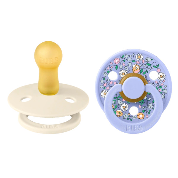 BIBS ΠΙΠΙΛΕΣ LIBERTY 2 PACK No 2 – MEADOW HUSH IVORY 12035101