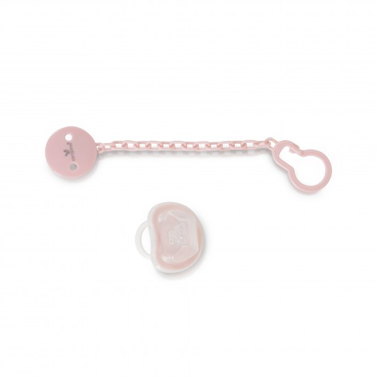 Η φωτογραφία δείχνει Πιπίλα με κλιπ της εταιρείας Cangaroo.