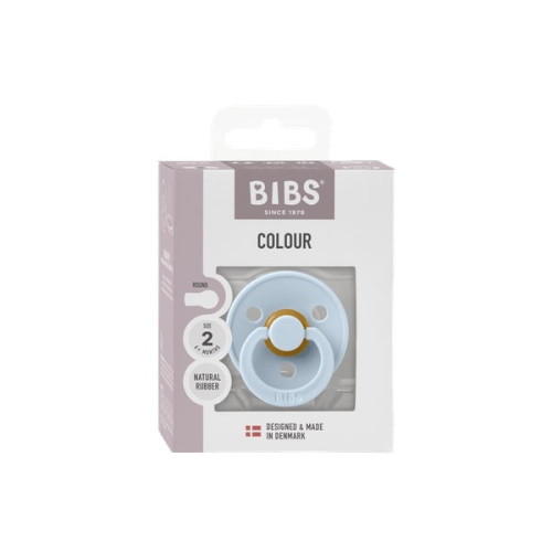 BIBS ΠΙΠΙΛΑ COLOUR – BABY BLUE– ΣΤΡΟΓΓΥΛΗ No2 2002000231