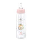 KIKKA BOO ΓΥΑΛΙΝΟ ΜΠΙΜΠΕΡΟ 240ml SAVANNA PINK.