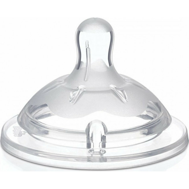 Η Chicco Θηλή Σιλικόνης Natural Feeling γρήγορη ροή 6m+ (2Τμχ.