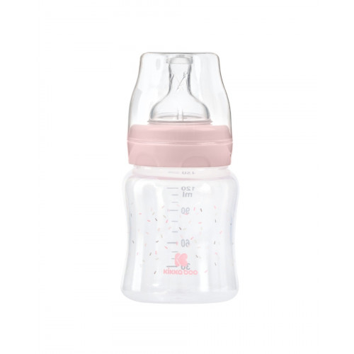 KIKKA BOO ΠΛΑΣΤΙΚΟ ΜΠΙΜΠΕΡΟ 120ml HIPPO DREAMS PINK 31302020127